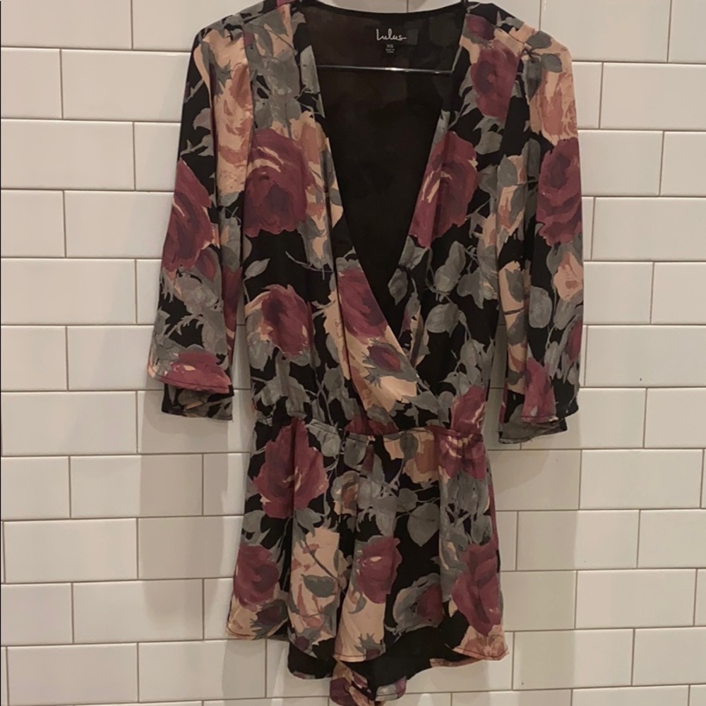 Lulu’s floral romper